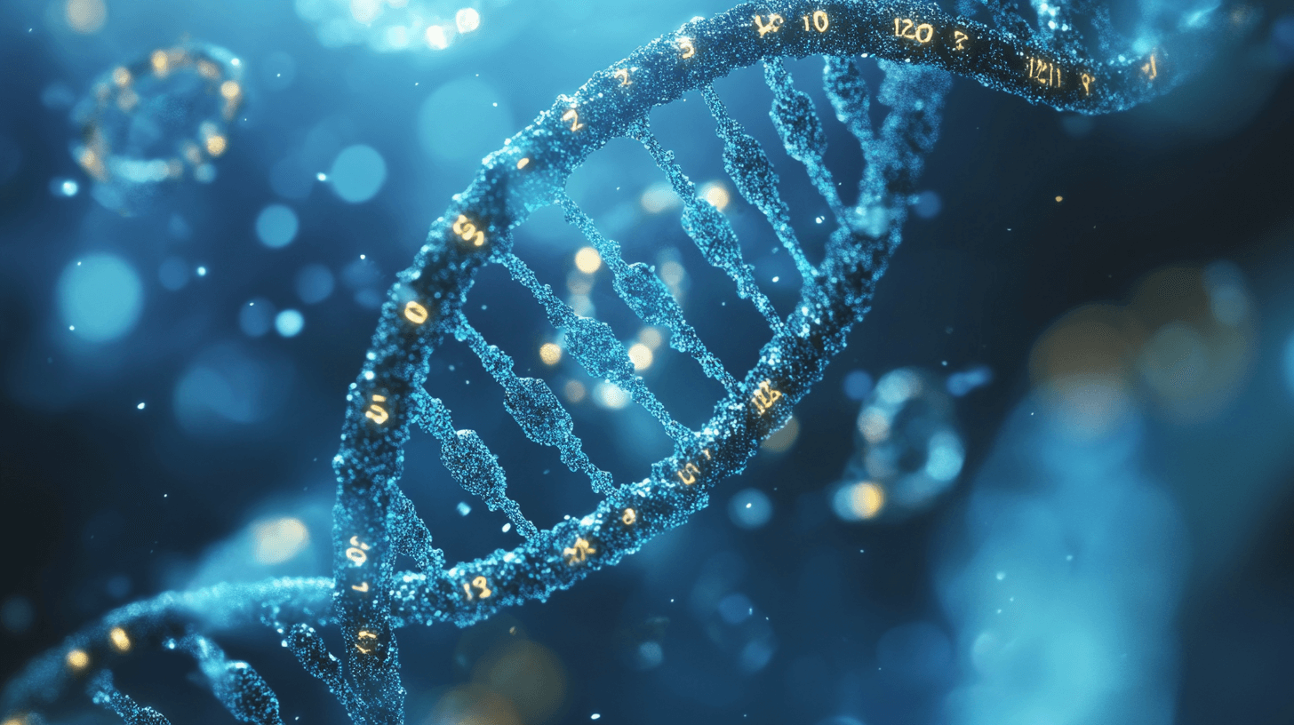 Symbolbild, das eine Uhr und einen DNS Strang zeigt, um die verjüngenden Effekte von den Mikronährstoffen Omega3 und VitaminD zu zeigen